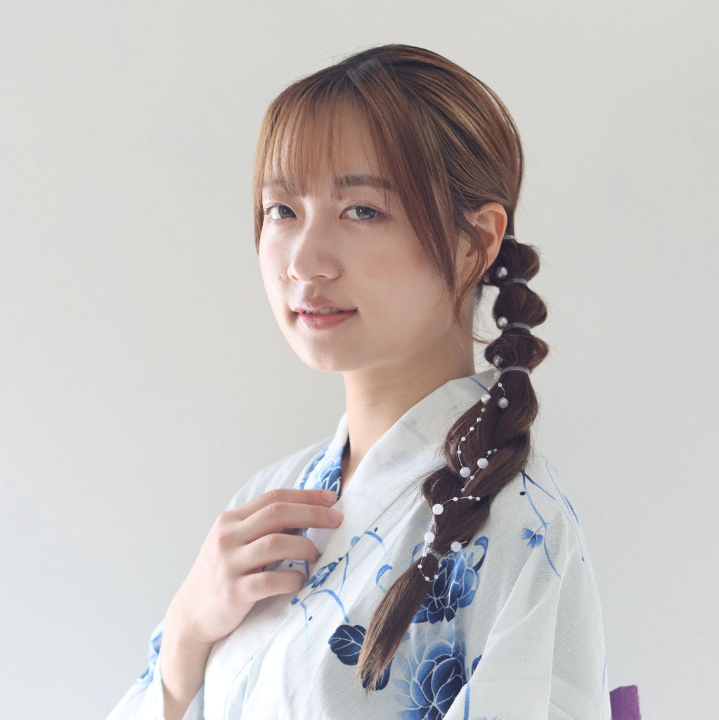 大人可愛いサイドテールアレンジ